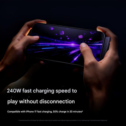 120W Super Fast Charging with 4-in-1 USB Type-C & Lightning Cables for All Smartphones